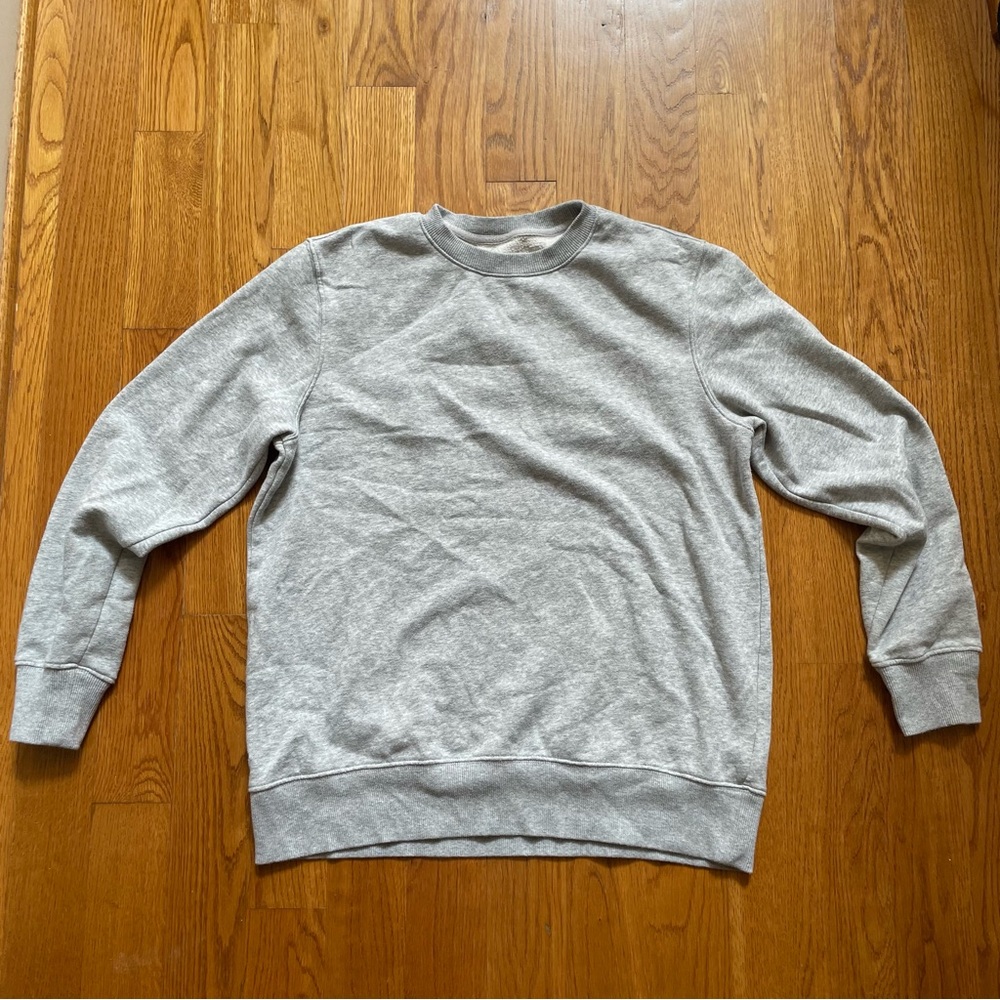Goodfellow & Co. Size L Mens sweater sweatshirt light gray pullover